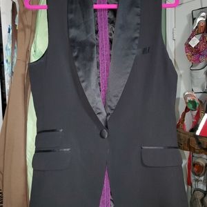 XL tuxedo vest